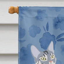 Load image into Gallery viewer, California Spangled #1 Cat Welcome Flag Canvas House Size CK4844CHF