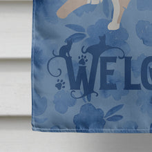 Load image into Gallery viewer, Chantilly Tiffany Cat Welcome Flag Canvas House Size CK4846CHF