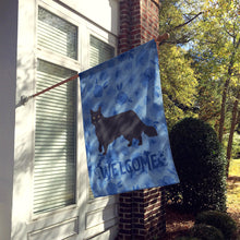 Load image into Gallery viewer, Black Chantilly Tiffany Cat Welcome Flag Canvas House Size CK4847CHF