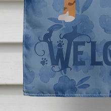 Load image into Gallery viewer, Cheetoh #1 Cat Welcome Flag Canvas House Size CK4852CHF