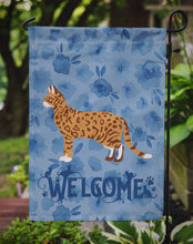 Load image into Gallery viewer, Cheetoh #3 Cat Welcome Garden Flag - Outdoor Decorative Yard Flag CK4854GF