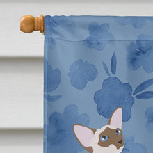 Load image into Gallery viewer, Colorpoint Shorthair Cat Welcome Flag Canvas House Size CK4860CHF