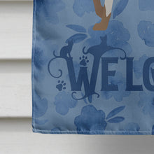 Load image into Gallery viewer, Colorpoint Shorthair Cat Welcome Flag Canvas House Size CK4860CHF