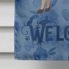 Load image into Gallery viewer, Colorpoint Shorthair #2 Cat Welcome Flag Canvas House Size CK4861CHF