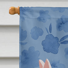 Load image into Gallery viewer, White Devon Rex Cat Welcome Flag Canvas House Size CK4868CHF