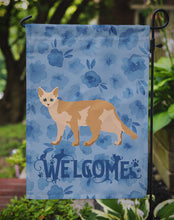 Load image into Gallery viewer, Devon Rex #3 Cat Welcome Garden Flag - Outdoor Decorative Yard Flag CK4869GF
