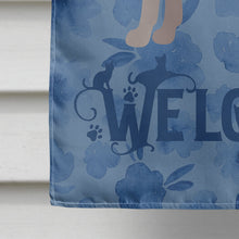 Load image into Gallery viewer, Don Sphynx Cat Welcome Flag Canvas House Size CK4870CHF