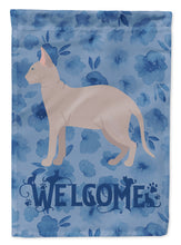 Load image into Gallery viewer, Don Sphynx Cat Welcome Garden Flag - Outdoor Decorative Yard Flag CK4870GF