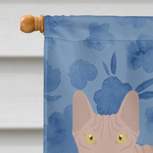 Load image into Gallery viewer, Don Sphynx #3 Cat Welcome Flag Canvas House Size CK4872CHF
