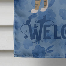 Load image into Gallery viewer, Dragon Li #2 Cat Welcome Flag Canvas House Size CK4874CHF
