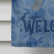 Load image into Gallery viewer, Dwelf #2 Cat Welcome Flag Canvas House Size CK4877CHF