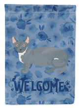 Load image into Gallery viewer, Dwelf #2 Cat Welcome Flag Canvas House Size CK4877CHF