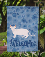 Load image into Gallery viewer, Dwelf #3 Cat Welcome Garden Flag - Outdoor Decorative Yard Flag CK4878GF