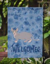 Load image into Gallery viewer, Dwelf #4 Cat Welcome Garden Flag - Outdoor Decorative Yard Flag CK4879GF