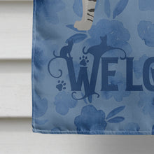 Load image into Gallery viewer, Egyptian Mau Cat Welcome Flag Canvas House Size CK4880CHF
