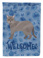 Load image into Gallery viewer, European Burmese Cat Welcome Flag Canvas House Size CK4881CHF