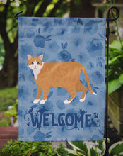 Load image into Gallery viewer, European Shorthair #1 Cat Welcome Garden Flag - Outdoor Decorative Yard Flag CK4883GF