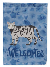 Load image into Gallery viewer, European Shorthair #2 Cat Welcome Garden Flag - Outdoor Decorative Yard Flag CK4884GF
