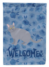 Load image into Gallery viewer, European Shorthair #3 Cat Welcome Flag Canvas House Size CK4885CHF