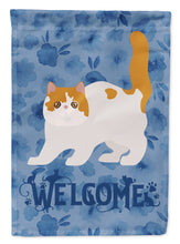 Load image into Gallery viewer, Exotic Shorthair #4 Cat Welcome Garden Flag - Outdoor Decorative Yard Flag CK4889GF