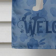 Load image into Gallery viewer, German Rex #3 Cat Welcome Flag Canvas House Size CK4894CHF