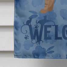 Load image into Gallery viewer, Highlander Lynx #1 Cat Welcome Flag Canvas House Size CK4896CHF