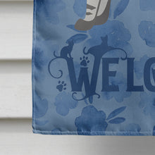 Load image into Gallery viewer, Highlander Lynx #2 Cat Welcome Flag Canvas House Size CK4897CHF