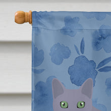 Load image into Gallery viewer, Korat #1 Cat Welcome Flag Canvas House Size CK4902CHF