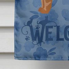 Load image into Gallery viewer, Kurilian Bobtail Cat Welcome Flag Canvas House Size CK4906CHF