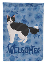 Load image into Gallery viewer, La Perm #1 Cat Welcome Flag Canvas House Size CK4908CHF