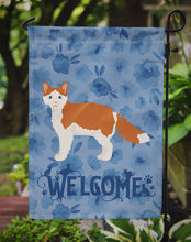 Load image into Gallery viewer, La Perm #2 Cat Welcome Garden Flag - Outdoor Decorative Yard Flag CK4909GF
