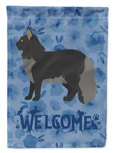 Load image into Gallery viewer, Maine Coon #2 Cat Welcome Flag Canvas House Size CK4915CHF