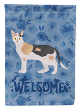 Load image into Gallery viewer, Malayan #1 Cat Welcome Flag Canvas House Size CK4916CHF