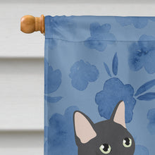 Load image into Gallery viewer, Malayan #2 Cat Welcome Flag Canvas House Size CK4917CHF