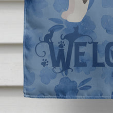 Load image into Gallery viewer, Manx #1 Cat Welcome Flag Canvas House Size CK4918CHF