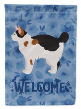 Load image into Gallery viewer, Manx #3 Cat Welcome Garden Flag - Outdoor Decorative Yard Flag CK4920GF