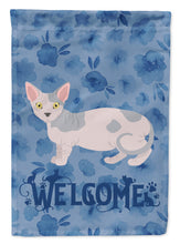 Load image into Gallery viewer, Minskin Cat Welcome Flag Canvas House Size CK4921CHF