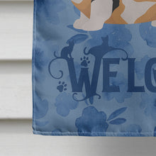 Load image into Gallery viewer, Munchkin Cat Welcome Flag Canvas House Size CK4922CHF