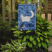 Load image into Gallery viewer, Munchkin #2 Cat Welcome Garden Flag - Outdoor Decorative Yard Flag CK4923GF