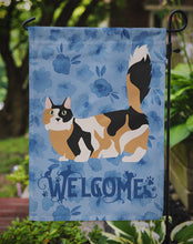Load image into Gallery viewer, Munchkin #3 Cat Welcome Garden Flag - Outdoor Decorative Yard Flag CK4924GF