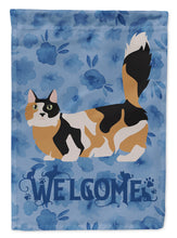Load image into Gallery viewer, Munchkin #3 Cat Welcome Garden Flag - Outdoor Decorative Yard Flag CK4924GF