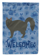Load image into Gallery viewer, Nebelung #3 Cat Welcome Flag Canvas House Size CK4929CHF