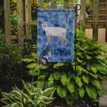 Load image into Gallery viewer, Ojos Azules Cat Welcome Garden Flag - Outdoor Decorative Yard Flag CK4933GF