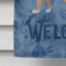 Load image into Gallery viewer, Oriental Longhair #2 Cat Welcome Flag Canvas House Size CK4938CHF