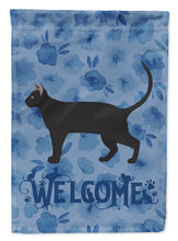 Load image into Gallery viewer, Pantherette Cat Welcome Flag Canvas House Size CK4943CHF