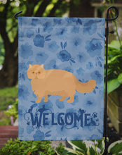 Load image into Gallery viewer, Persian Modern Cat Welcome Garden Flag - Outdoor Decorative Yard Flag CK4944GF