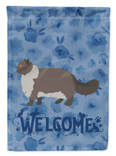 Load image into Gallery viewer, Persian Modern #2 Cat Welcome Flag Canvas House Size CK4945CHF