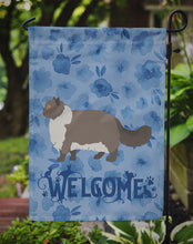 Load image into Gallery viewer, Persian Modern #2 Cat Welcome Garden Flag - Outdoor Decorative Yard Flag CK4945GF
