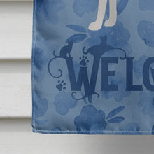 Load image into Gallery viewer, Peterbald #1 Cat Welcome Flag Canvas House Size CK4948CHF
