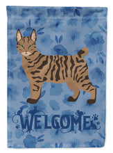 Load image into Gallery viewer, Pixie Bob #1 Cat Welcome Flag Canvas House Size CK4950CHF